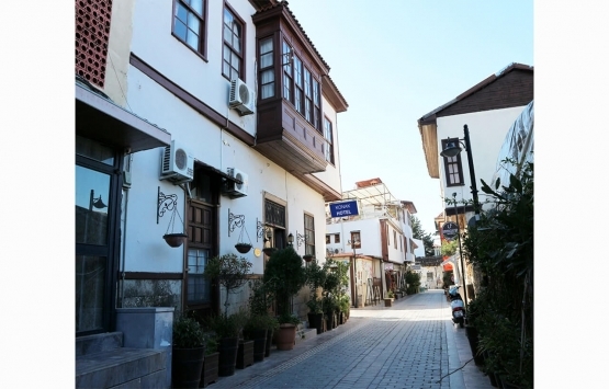 Kaleiçi ndeki 200 yıllık tarihi konak butik otele dönüştü!