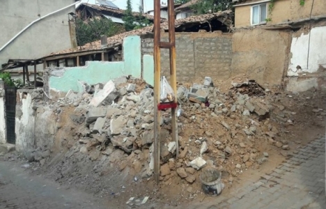 Tokat'taki metruk binalar yıkılıyor!