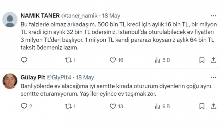 Kredinin peşinatını denkleştirince hiç düşünmeden evinizi alın tavsiyesi geldi: Vatandaşlar ne diyor?