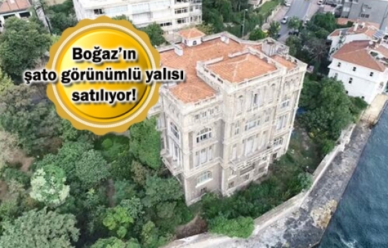 Tophane Müşiri Zeki Paşa Yalısı 550 milyon TL’ye satışta!