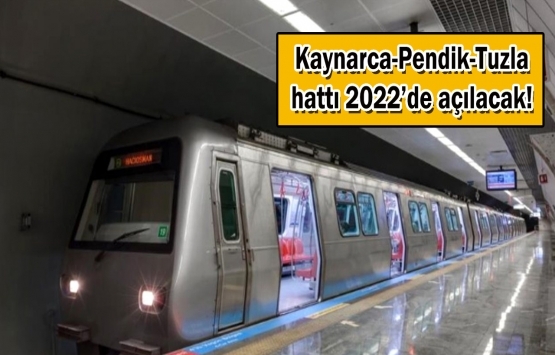 Kaynarca Pendik Tuzla Metro Hattı