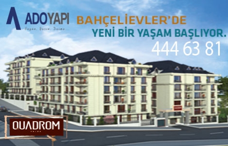 Bahçelievler Quadrom Palas 2017'de teslim!