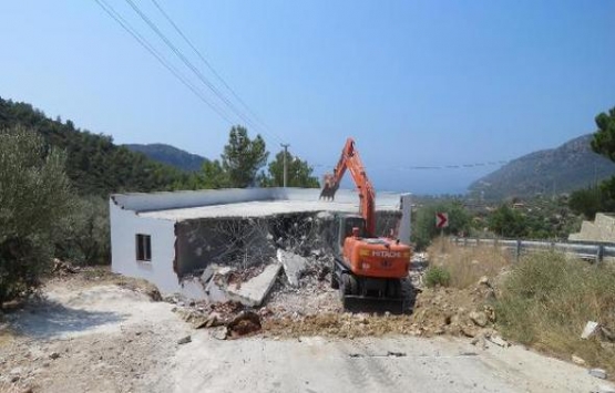 Datça'da kaçak yapı sorunu!