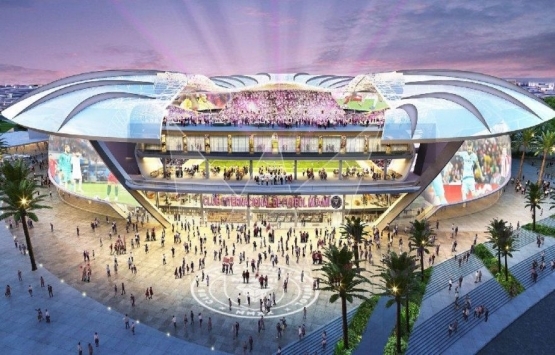 Inter Miami’nin 970 milyon dolarlık yeni stadyumu büyülüyor!