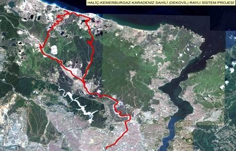 Haliç - Kemerburgaz - Karadeniz Sahili ne dekovil geliyor!