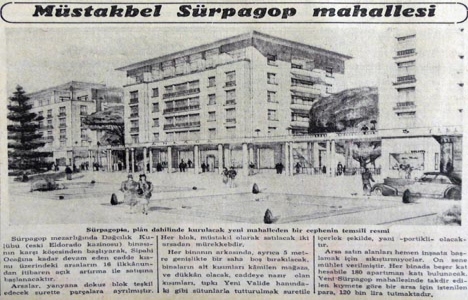 1941 yılında müstakbel Surp Agop Mahallesi!