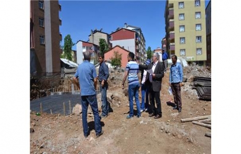 Muş Belediyesi yeni yapıları denetliyor!