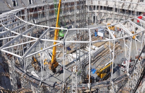 Vodafone Arena'nın çatısı bir dünya rekoru!