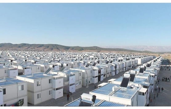 Dorçe Prefabrik in depremzedeler için inşa ettiği projeler tam gaz!