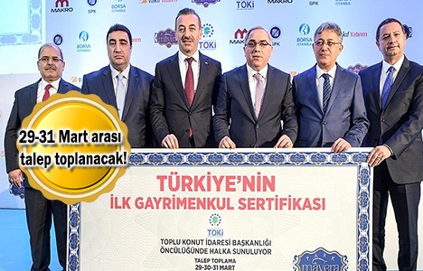 'Gayrimenkul sertifikası' için talep dönemi başlıyor!