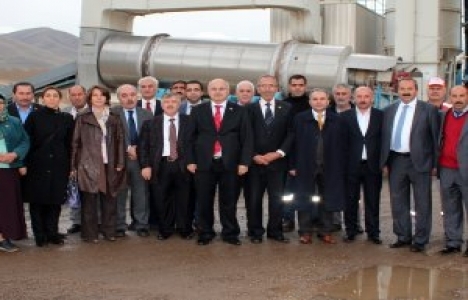 Erzurum Belediyesi Meclis Üyeleri Erzurum İçmesuyu Arıtma Tesisi'nde incelemelerde bulundu!