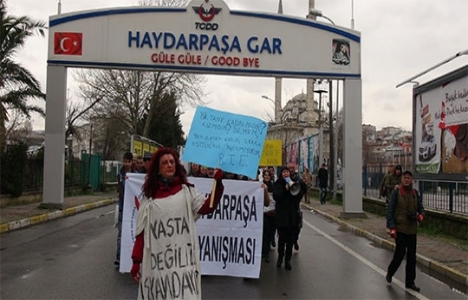 Haydarpaşa ranta açılmasın eylemi 159. haftada!