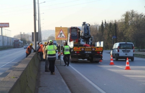 Goodyear kavşağında çalışmalar başladı!