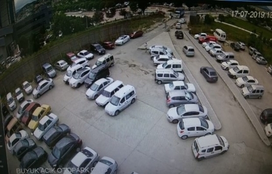 Samsun da hastane otoparkını yasa dışı işletenler yakalandı!