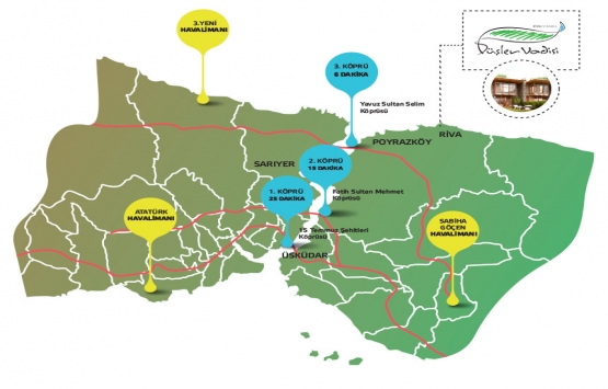 Galatasaray Düşler Vadisi Riva projesi nerede?