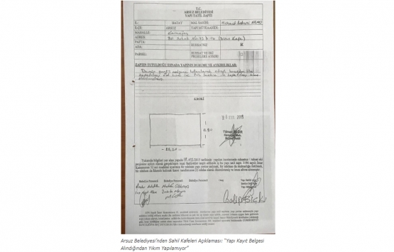 Arsuz Belediyesi nden sahil kafeleri yıkım kararı açıklaması!