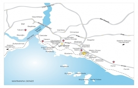 Yenitepe Kadıköy Rezidans ulaşım!