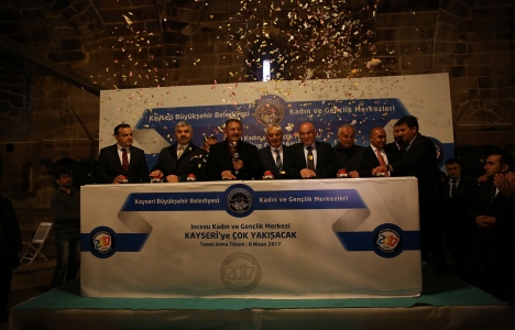 İncesu Kadın ve Gençlik Merkezi'nin temeli atıldı!