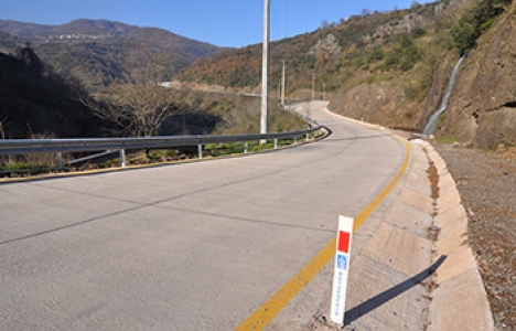 Başiskele’de üç köy beton yolla bağlandı!