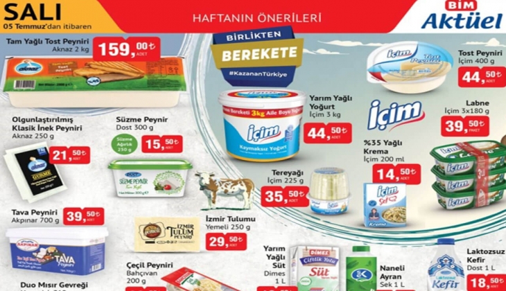 BİM 5 Temmuz kataloğu! 5 Temmuz Salı BİM kataloğu yayınlandı mı?