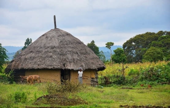 Kabile evlerinde ilginç yaşam!