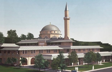 Halkalı Cami'nin inşaatı tam gaz devam!