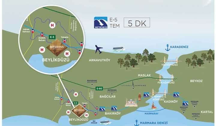 Referans Beylikdüzü projesinin 2022 değeri açıklandı! Kiler GYO duyurdu!
