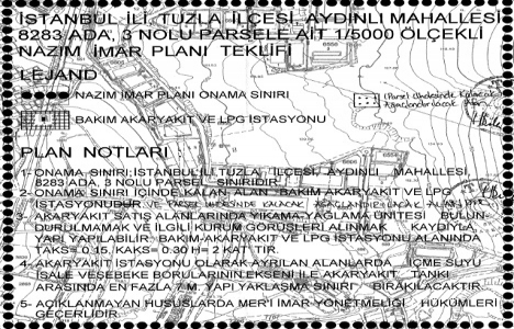 Tuzla Aydınlı imar planı değişikliği askıda!