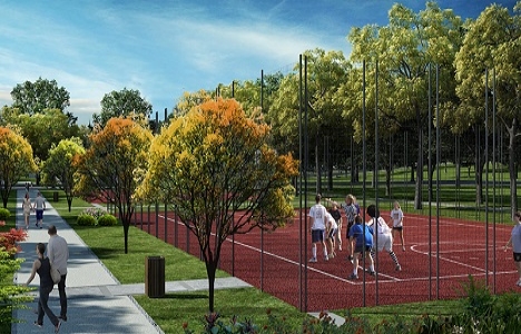 Hayat Park Meydanı Bahçekent in ilk görselleri!