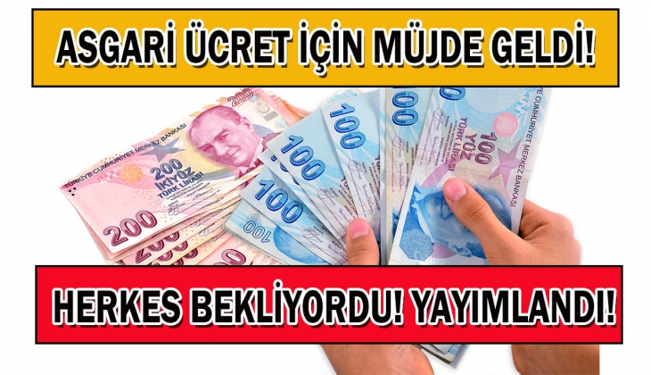 Asgari ücret düzenlemesinde büyük müjde geldi! Bu rakamı duyan inanamadı! Hemen bu son dakika hesaplamasına bakın!