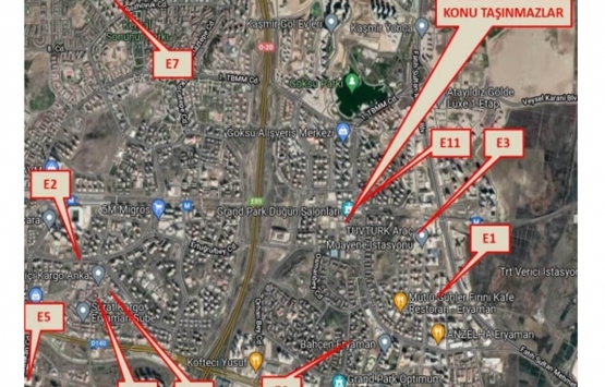 Deniz GYO nun Etimesgut taki 26 adet dükkanın değeri belli oldu!