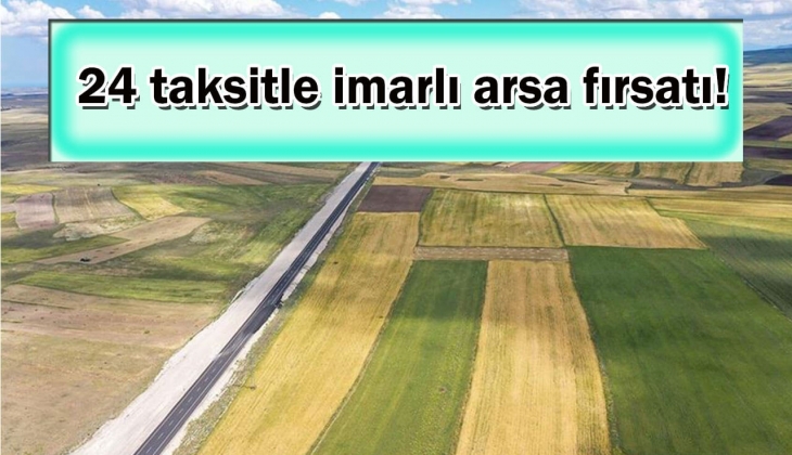 Konya Büyükşehir 24 taksitle iki arsa satacak! İmarlı arsa arayanlar dikkat!