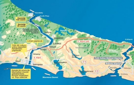 Yüzyılın projesi Kanal İstanbul!