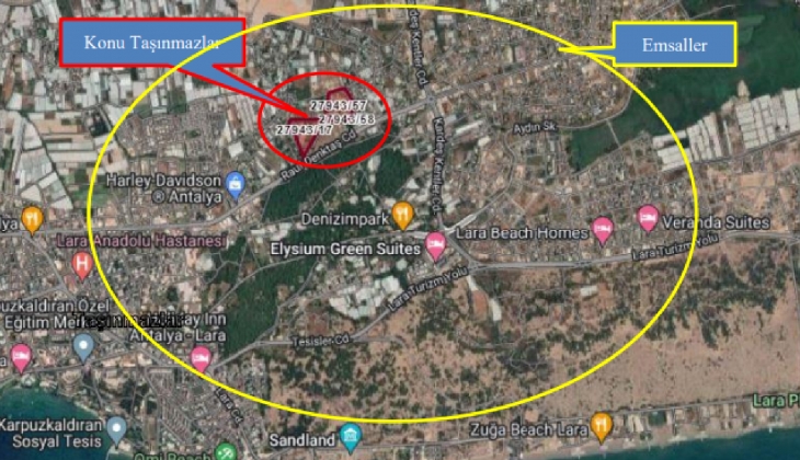 Halk GYO Antalya Arsalar ının 2023 yıl sonu değeri yaklaşık 600 milyon TL!