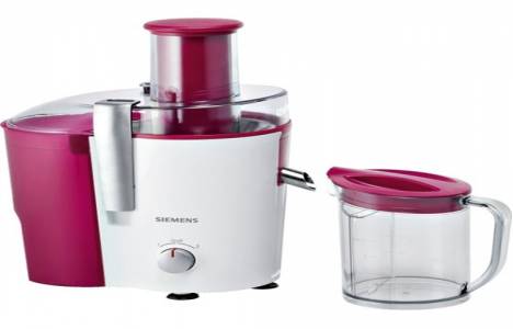 Siemens meyve sıkacağı misafirlerini serin içeceklerle ağırlamak isteyenler için üretildi!