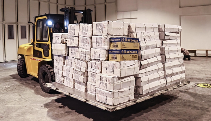 Arama kurtarma çalışmaları için inşaat malzemeleri deprem bölgesine gönderiliyor!