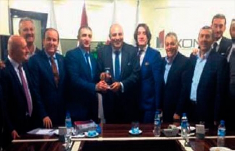 Tuğrul Türkeş, İMKON Genel Merkezi'ni ziyaret etti!