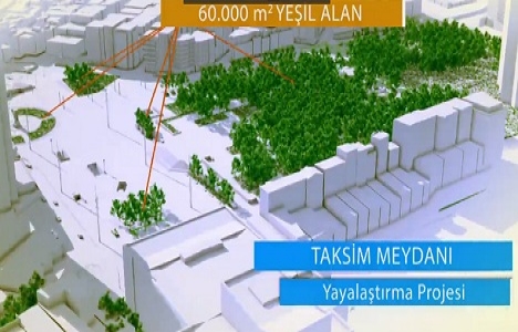 Taksim Meydanı çalışmalarında sona gelindi!
