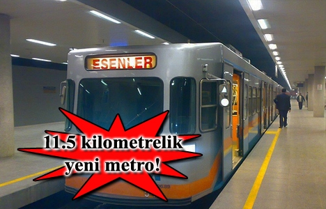 Bahçelievler-Bağcılar-Esenler Metro Hattı ihalesi yarın!