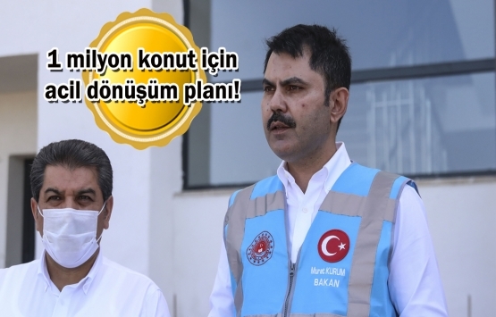 Murat Kurum: Kentsel dönüşüme virüs molası yok!