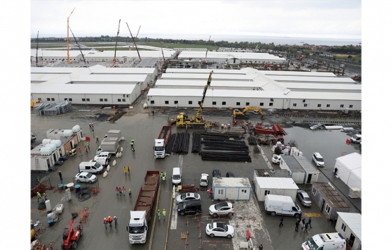 Atatürk Havalimanı hastane inşaatında bazı bloklar tamamlandı!