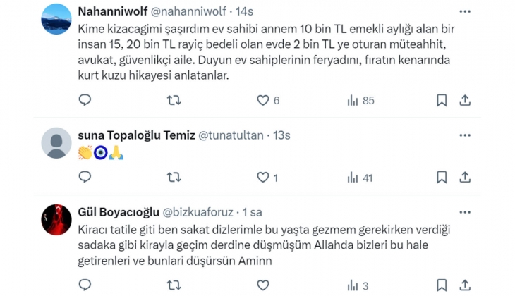 Mağdur ev sahiplerinden çağrı: Kirasını ödeyemeyen kiracılara sosyal devlet çözüm bulsun!