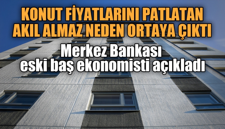 Konut fiyatlarını patlatan akıl almaz deney ortaya çıktı: Merkez Bankası eski baş ekonomisti açıkladı