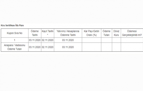 Halk Varlık Kiralama 105 milyon TL lik kira sertifikası satacak!