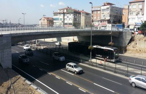 Okmeydanı Talatpaşa Köprüsü yenilendi!