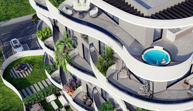 Rönesans Residence Long Beach Kıbrıs ta 4.9 milyon TL den başlayan fiyatlar!