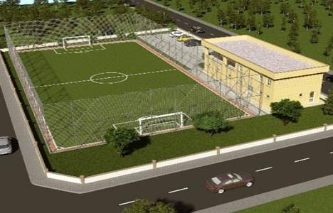 Bursa Elmasbahçeler'e spor tesisi yapılıyor!
