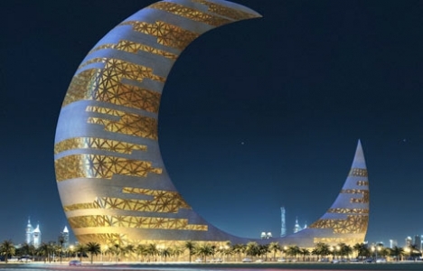 Crescent Moon Tower, Dubai nin simgesi olacak!