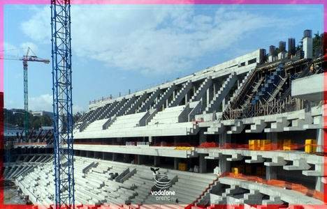 Beşiktaş Vodafone Arena Stadı nın son hali böyle!