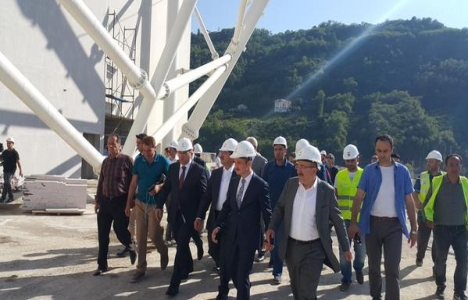 TOKİ Başkanı Akyazı Stadı'nı inceledi!